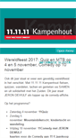 Mobile Screenshot of 11kampenhout.be