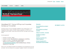 Tablet Screenshot of 11kampenhout.be